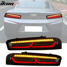 Load image into Gallery viewer, 2016-2018 Chevy Camaro Sequential Turn Signal Tail Lights 2PC