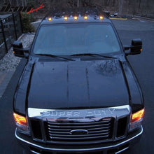 Load image into Gallery viewer, 5Pc Oval Top Cab Roof Lights Running Marker Yellow Len Dodge Ford