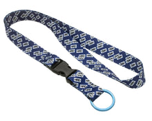 Load image into Gallery viewer, HRD All-Over Box Logo Lanyard Including Titanium Key Ring