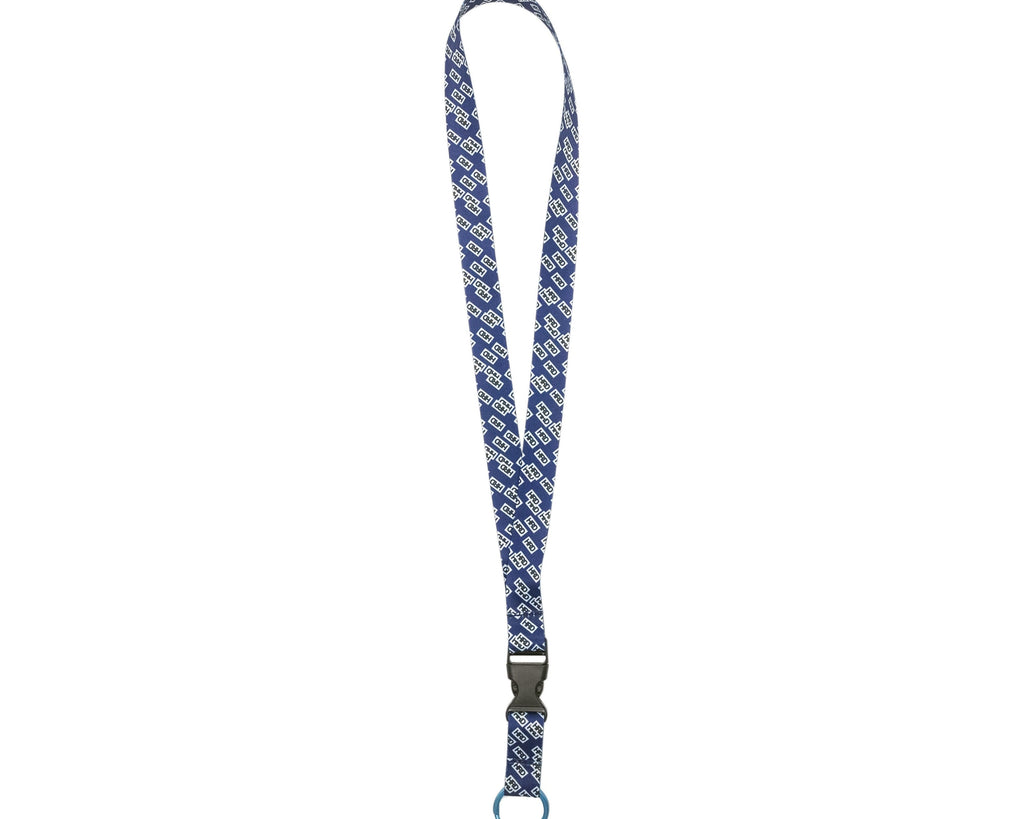 HRD All-Over Box Logo Lanyard Including Titanium Key Ring
