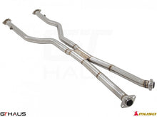 Load image into Gallery viewer, GTHAUS IS500 Cat-Back LSR pipe (Front + Mid Section)