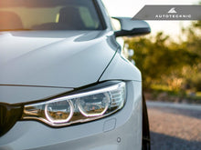 Load image into Gallery viewer, AutoTecknic Carbon Fiber Headlight Trim Set - F32/ F36 4-Series