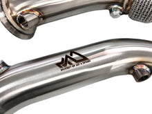Load image into Gallery viewer, MAD BMW S55 Downpipes M2C M3 M4 W/ Flex Section