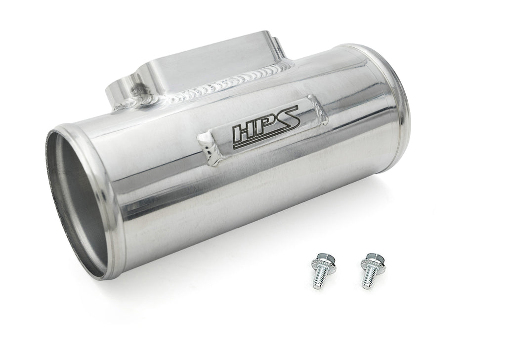 HPS 3" Aluminum MAF Housing Adapter Tube for Toyota Lexus 2JZ 1MZ 1UZ MAF-ADAP-16V2 Polished