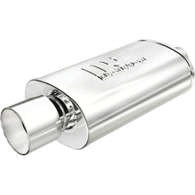 Load image into Gallery viewer, Stainless Muffler 2.25in In / 4in Tips Out