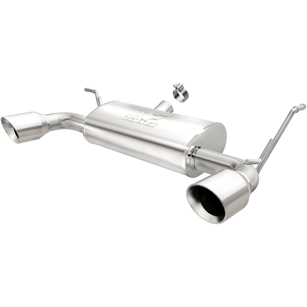 07-   Wrangler 3.6L Axle Back Exhaust Polished