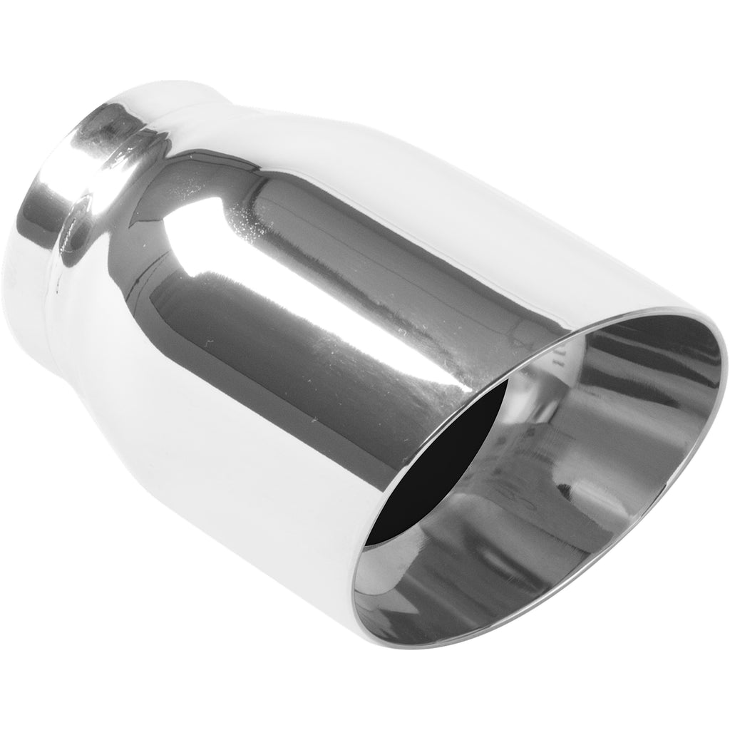 Double Wall Tip Polished 2.5in Inlet/3.5in Outlet