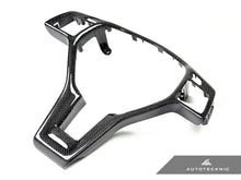 Load image into Gallery viewer, AutoTecknic Carbon Fiber Steering Wheel Trim - Mercedes Benz (Various Vehicles)