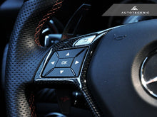 Load image into Gallery viewer, AutoTecknic Carbon Fiber Steering Wheel Trim - Mercedes Benz (Various Vehicles)