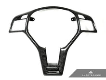 Load image into Gallery viewer, AutoTecknic Carbon Fiber Steering Wheel Trim - Mercedes Benz (Various Vehicles)