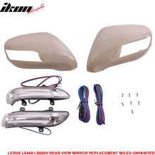 Load image into Gallery viewer, 2006-2009 Lexus LS460 2007-2009 LS600H Side Mirror Outer Shell CCFL