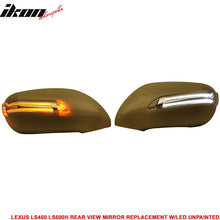 Load image into Gallery viewer, 2006-2009 Lexus LS460 2007-2009 LS600H Side Mirror Outer Shell CCFL
