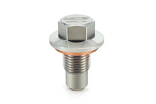 Load image into Gallery viewer, HPS Performance MDP-A050-20 HPS 304 stainless steel magnetic drain plug with 5000 gauss neodymium magnet.