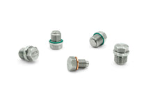 Load image into Gallery viewer, HPS Performance MDPK-100 HPS 304 stainless steel magnetic drain plug kit w/ 5000 gauss neodymium magnets