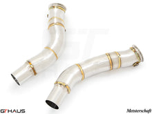 Load image into Gallery viewer, Alfa Romeo Giulia 2016-2022 Down Pipes OBD2 - 400 CEL Sport Cats