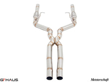 Load image into Gallery viewer, Alfa Romeo Giulia 2016-2022 Cat-Back LSR Front + Mid Pipe (resonator delete)