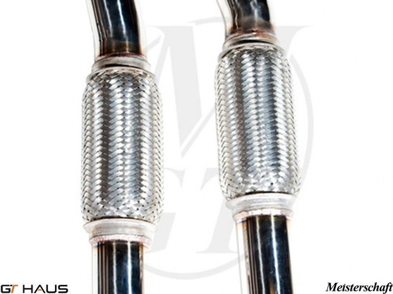 Audi A8 / S8 4 door Sedan -2010 Cat-Back Resonator delete: Full Mid + SR Pipe (A8/S8: D3 models only)