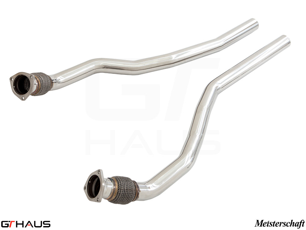 Audi RS5 Coupe 2013-2017 Full Cat-Back front + mid Bolt on Pipe (V8 Only)