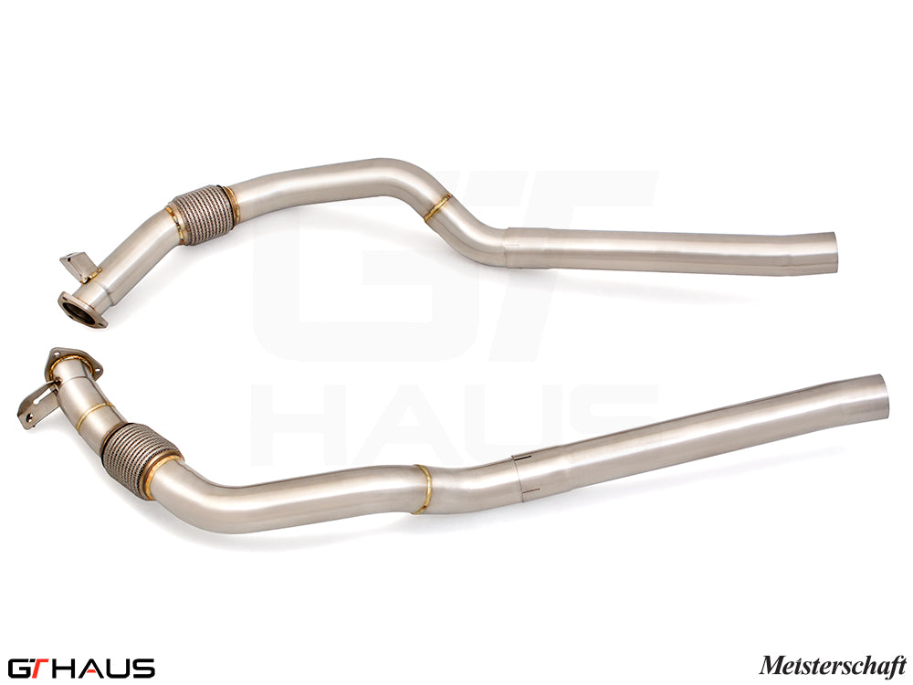 Audi RS6 Avant C8 2019+ Front Pipe (Resonator Delete)