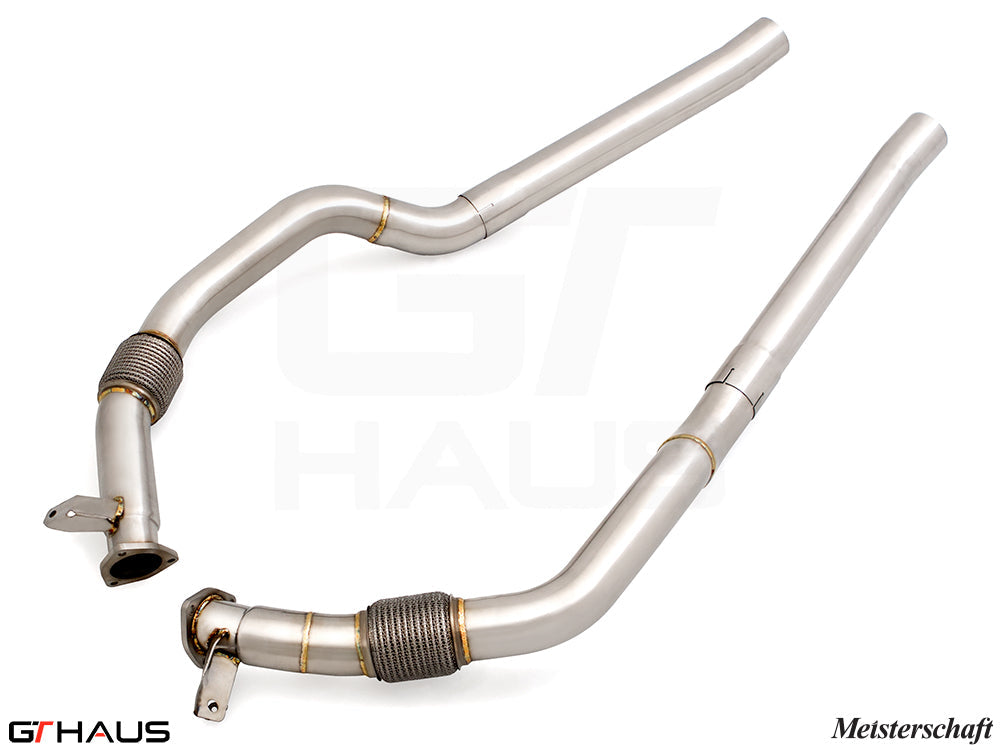 Audi RS6 Avant C8 2019+ Front Pipe (Resonator Delete)
