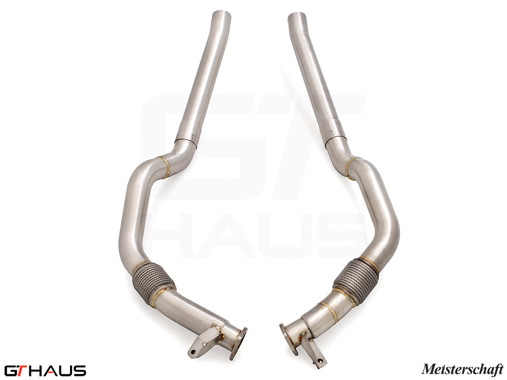 Audi RS6 Avant C8 2019+ Front Pipe (Resonator Delete)