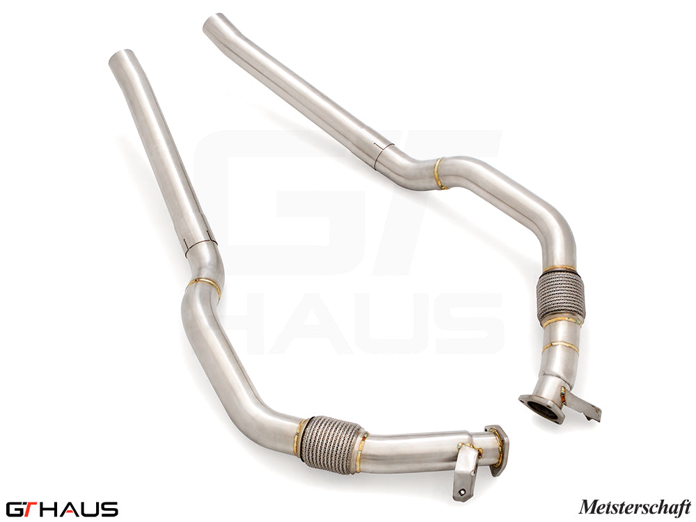 Audi RS6 Avant C8 2019+ Front Pipe (Resonator Delete)
