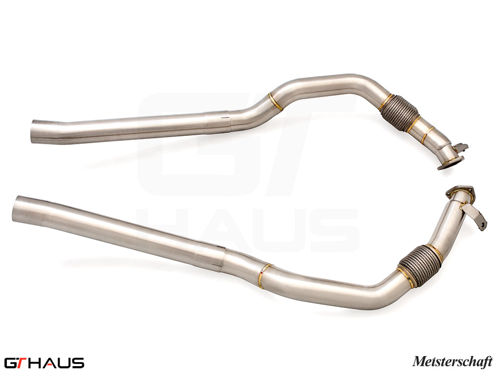 Audi RS6 Avant C8 2019+ Front Pipe (Resonator Delete)