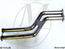 Load image into Gallery viewer, BMW E46 M3 2001-2007 Section 1 Pipes (Secondary Cat delete)