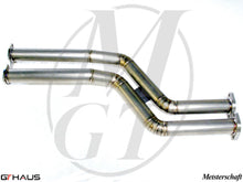 Load image into Gallery viewer, BMW E46 M3 2001-2007 Section 1 Pipes (Secondary Cat delete)