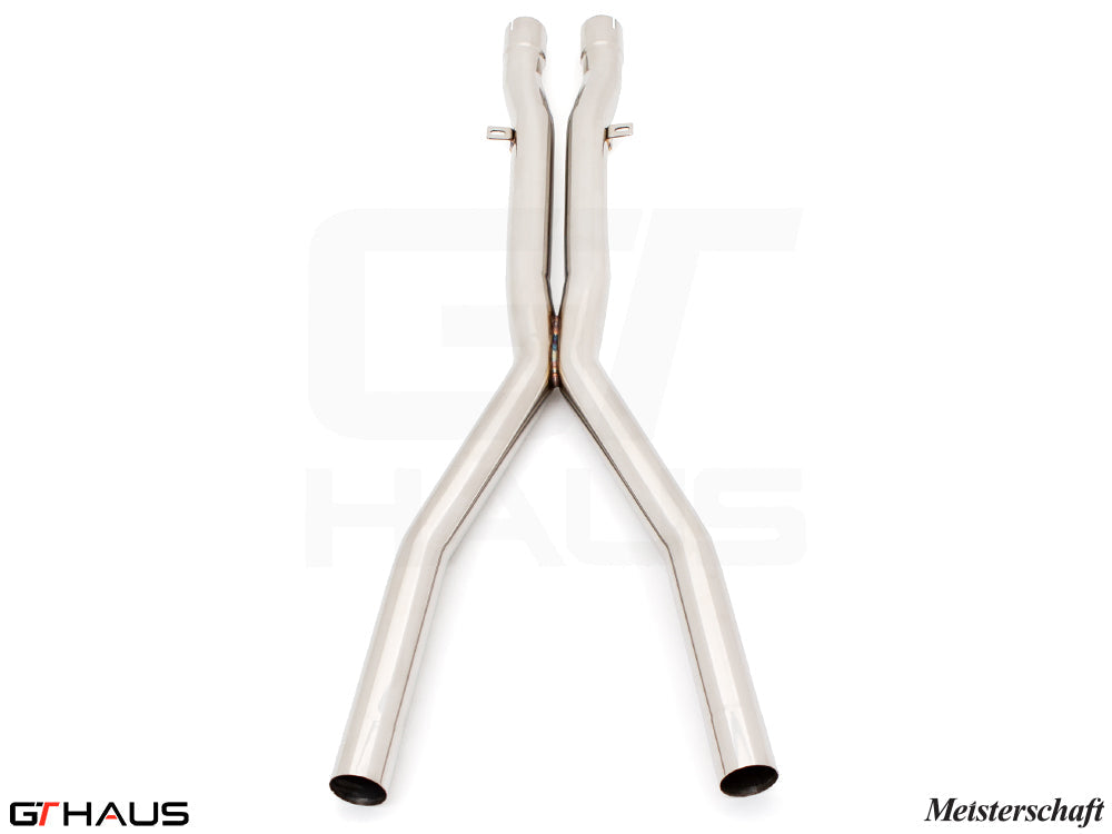 BMW E60 M5 Sedan 2006-2010 Section 2 (replace resonator w/ X-Pipes)