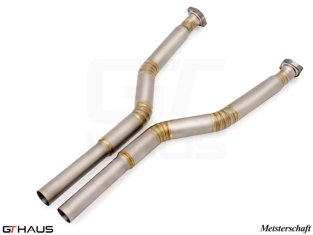 BMW E60 M5 Sedan 2006-2010 Section 1 (replace second cats w/ straight Pipes)