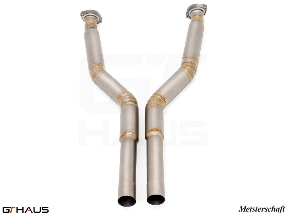 BMW E60 M5 Sedan 2006-2010 Section 1 (replace second cats w/ straight Pipes)