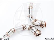 Load image into Gallery viewer, BMW F10 M5 2013-2018 Down Pipes OBD2 - 400 CEL Sport Cats (90mm piping)