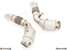 Load image into Gallery viewer, BMW F06 M6 Gran Coupe 2014-2019 Down Pipes OBD2 - 400 CEL Sport Cats (90mm piping)