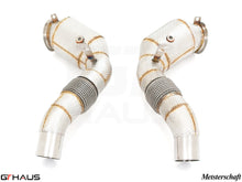 Load image into Gallery viewer, BMW F06 M6 Gran Coupe 2014-2019 Down Pipes OBD2 - 400 CEL Sport Cats (90mm piping)