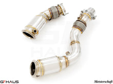 Load image into Gallery viewer, BMW F80/82/83 (M3/M4) 2014-2020 Down Pipes OBD2 - 400 CEL Sport Cats (90mm piping)