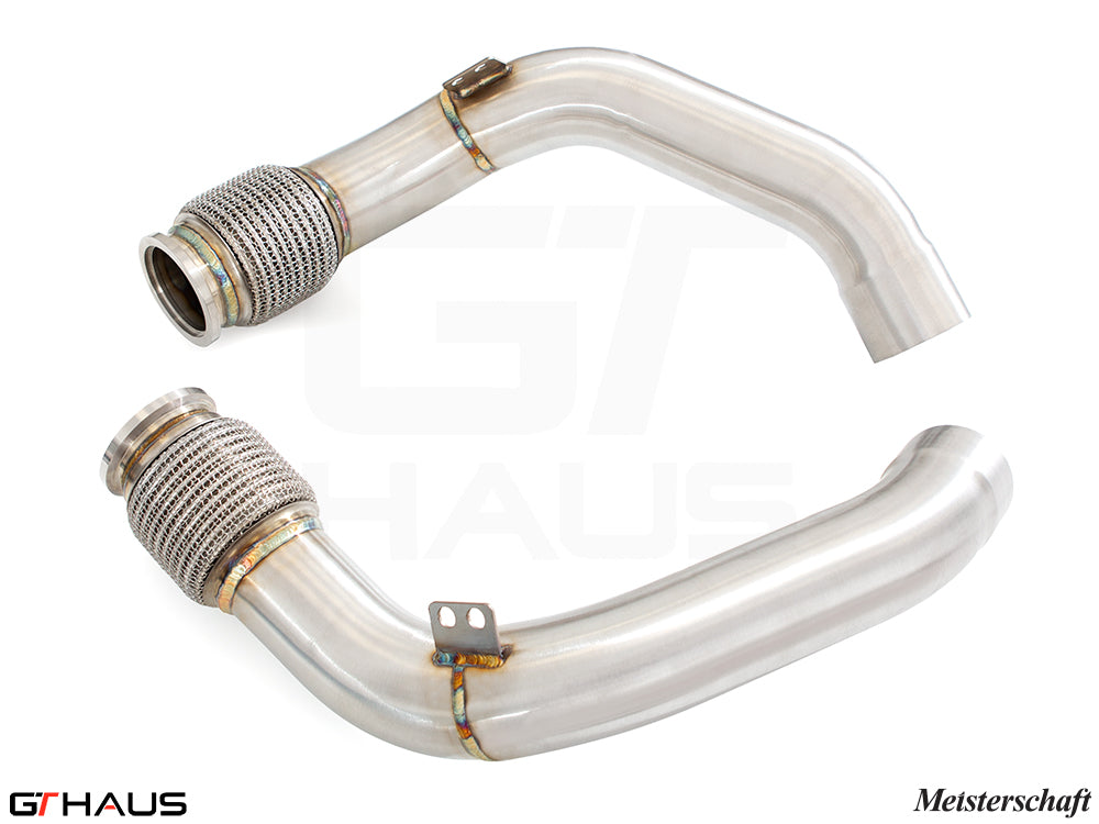 BMW F90 M5 / M5 Competition 2018-2023 Down Pipe - Secondary Cat-Delete