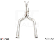 Load image into Gallery viewer, BMW F90 M5 / M5 Competition 2018-2023 LSR Mid Resonator Delete Pipes (Full cat-back pipes) 76mm piping