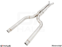 Load image into Gallery viewer, BMW F91/92 M8 / M8 Competition Coupe / Convertible 2020+ LSR Mid Resonator Delete Pipes (Full cat-back pipes) 76mm piping