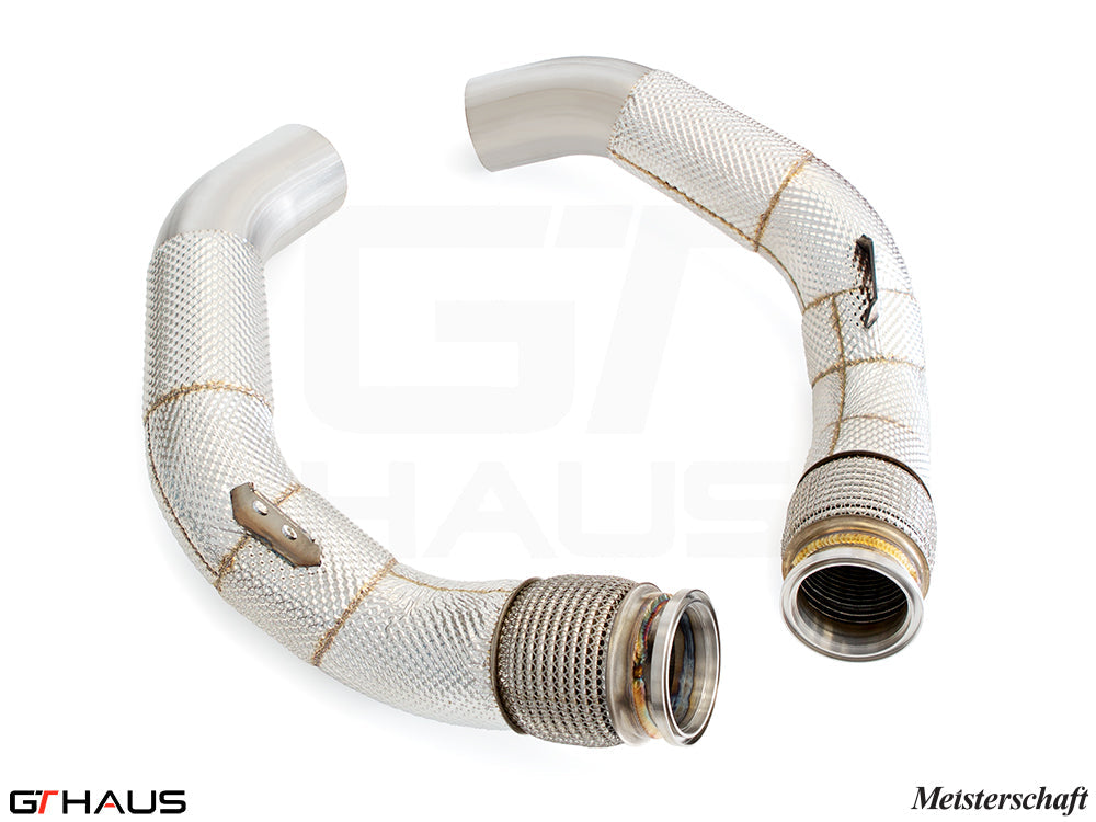 BMW F95 X5M SAV 2020+ Down Pipe - Secondary Cat-Delete
