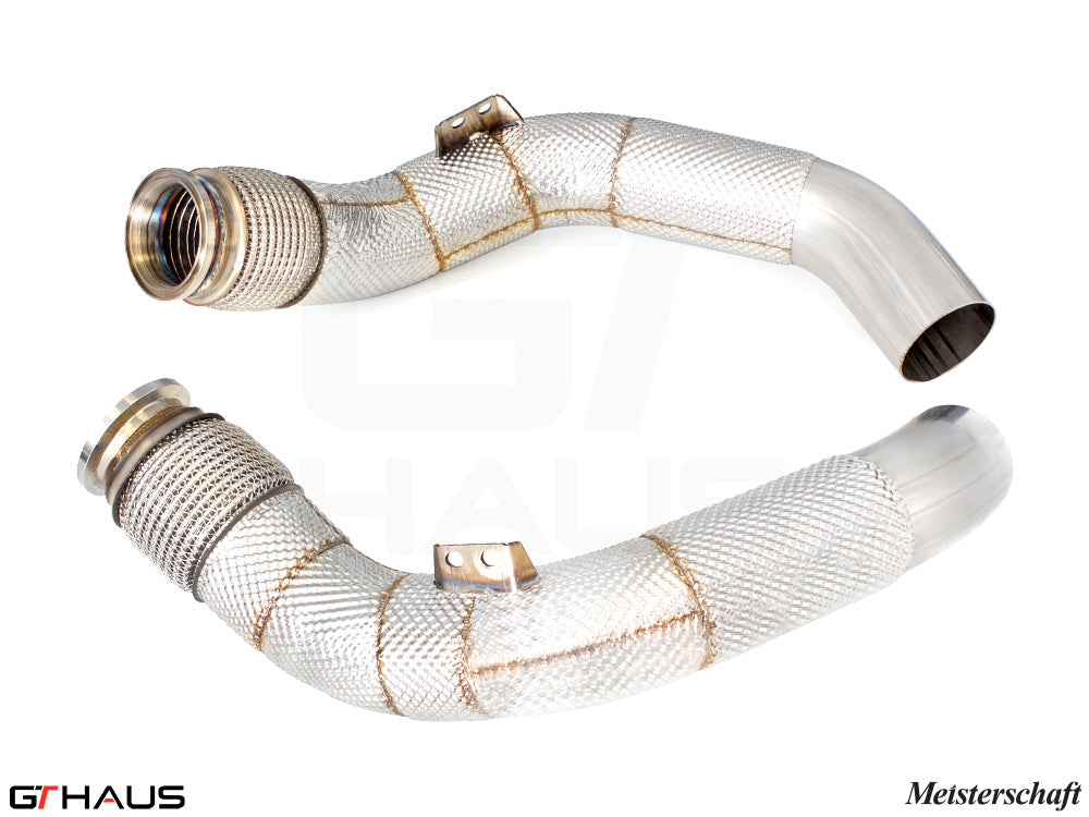 BMW F95 X5M SAV 2020+ Down Pipe - Secondary Cat-Delete
