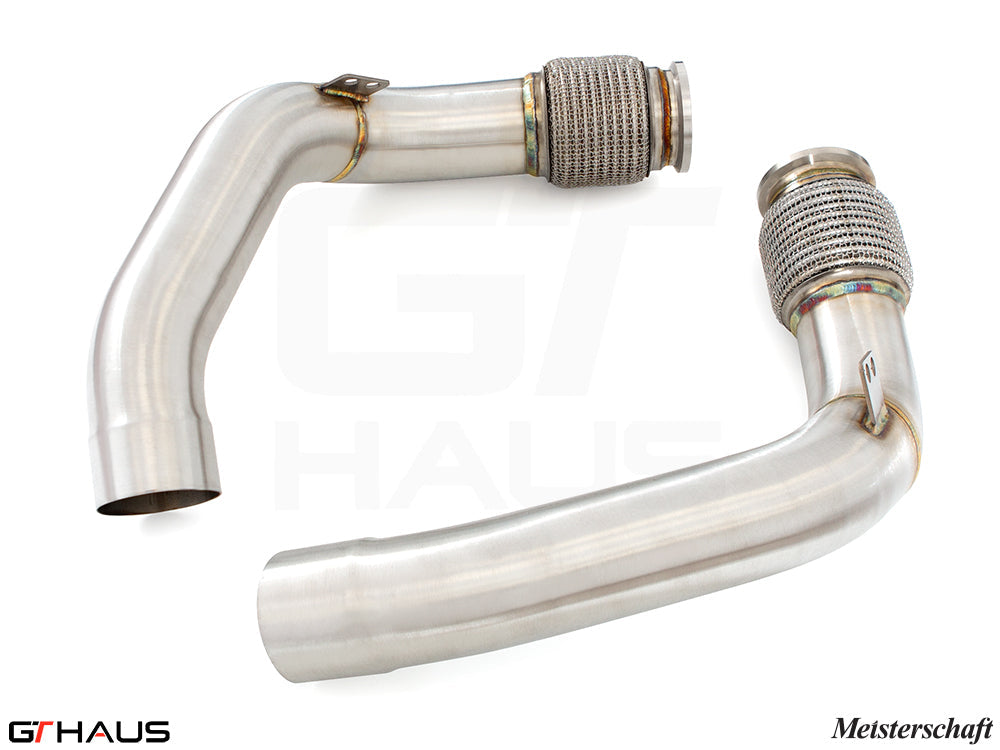 BMW F96 X6M LCI SAV 2024+ Down Pipe - Secondary Cat-Delete