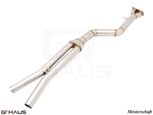 Load image into Gallery viewer, BMW F97 X3M SAV 2019-2021 Full Cat-Back 90mm SINGLE LX mid Resonator Delete pipes