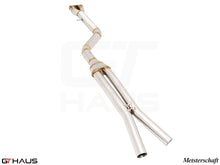 Load image into Gallery viewer, BMW F97 X3M SAV 2022+ Full Cat-Back 90mm SINGLE LX mid Resonator Delete pipes