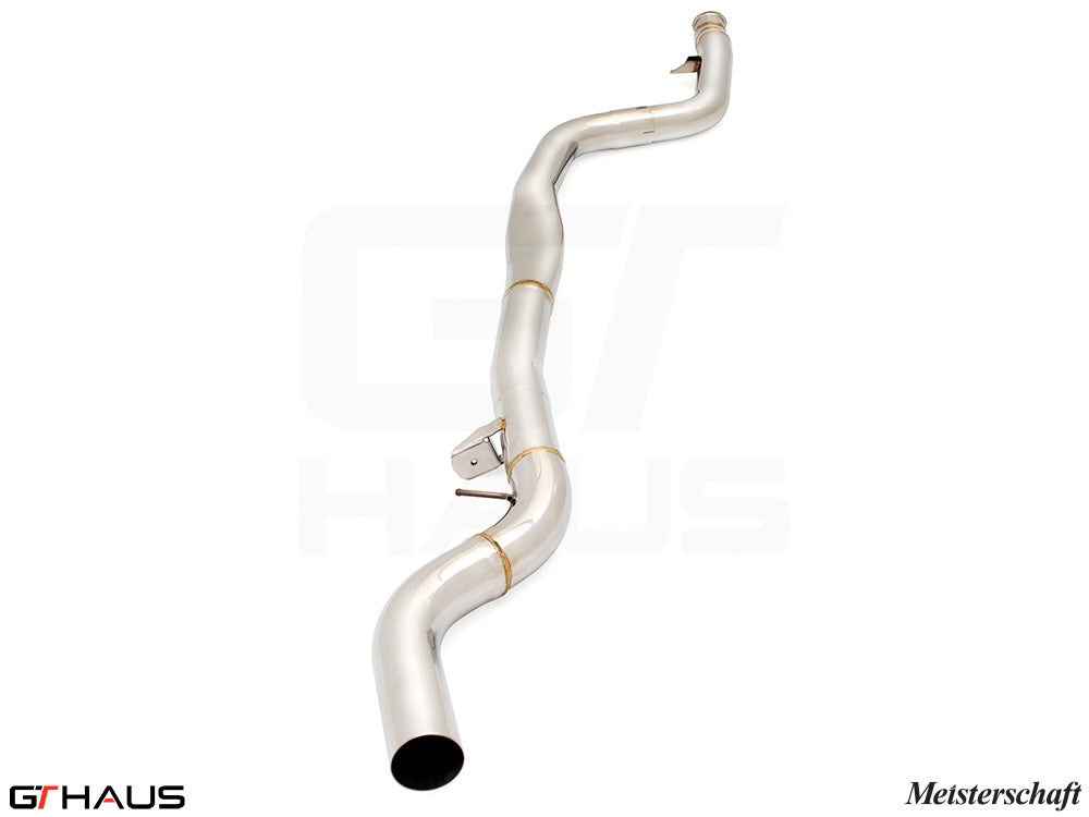 BMW G20 3 Series 320i/330i/xi LCI I-4 (B48) 2023+ Full Cat-Back LSR Mid Resonator Delete Pipes (B48 model only)