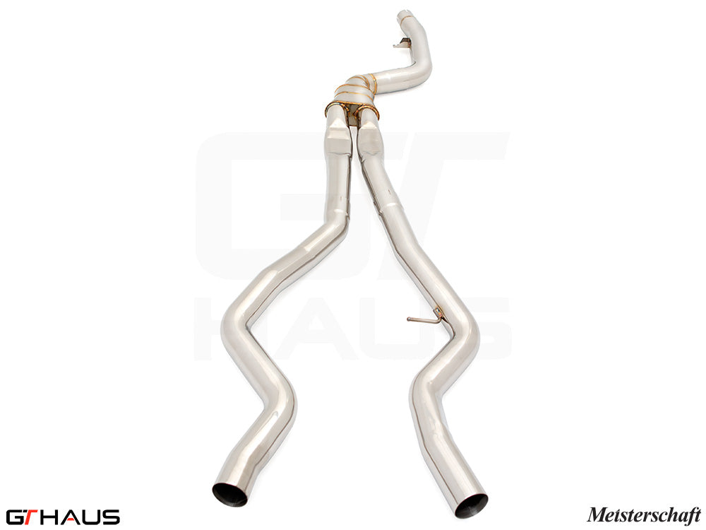 BMW G42 2 Series 240i/xi/(M240i) I-6 (B58) 2023+ Cat-Back LSR Mid Resonator Delete Pipe (B58 Model Only)