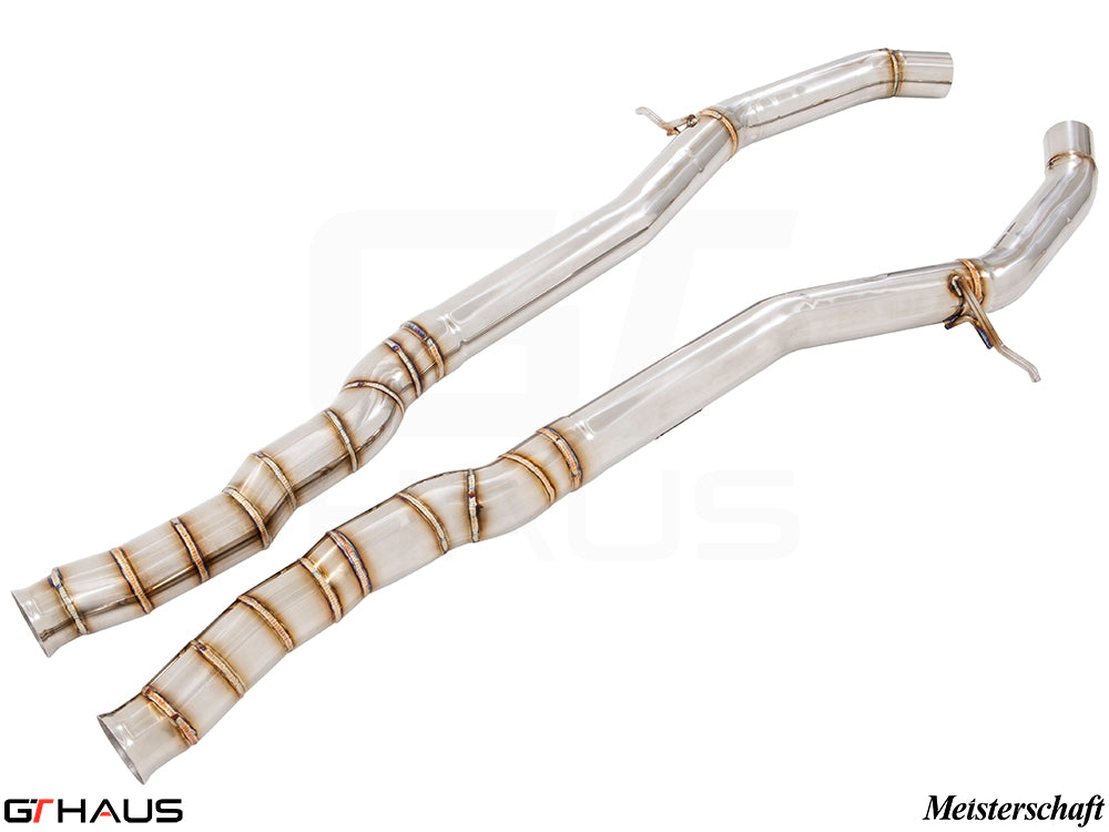 Mercedes-Benz C217 S-Class Coupe 2015+ Full Cat-Back (Resonator Delete) SR Pipe (Middle Section)