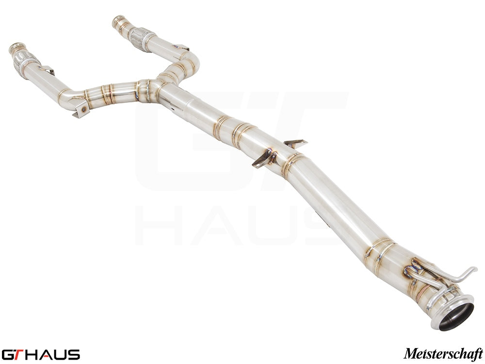Mercedes-Benz W205 C-Sedan 2015-2021 C400/450/43 Cat-Back LSR pipe (Middle section) LSR Full (Front + Mid) Cat-back pipes