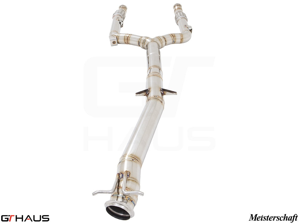 Mercedes-Benz W205 C-Sedan 2015-2021 C400/450/43 Cat-Back LSR pipe (Middle section) LSR Full (Front + Mid) Cat-back pipes