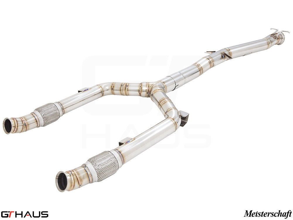 Mercedes-Benz W205 C-Sedan 2015-2021 C400/450/43 Cat-Back LSR pipe (Middle section) LSR Full (Front + Mid) Cat-back pipes